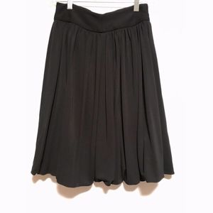 Black Pleated Skirt made in Hong Kong